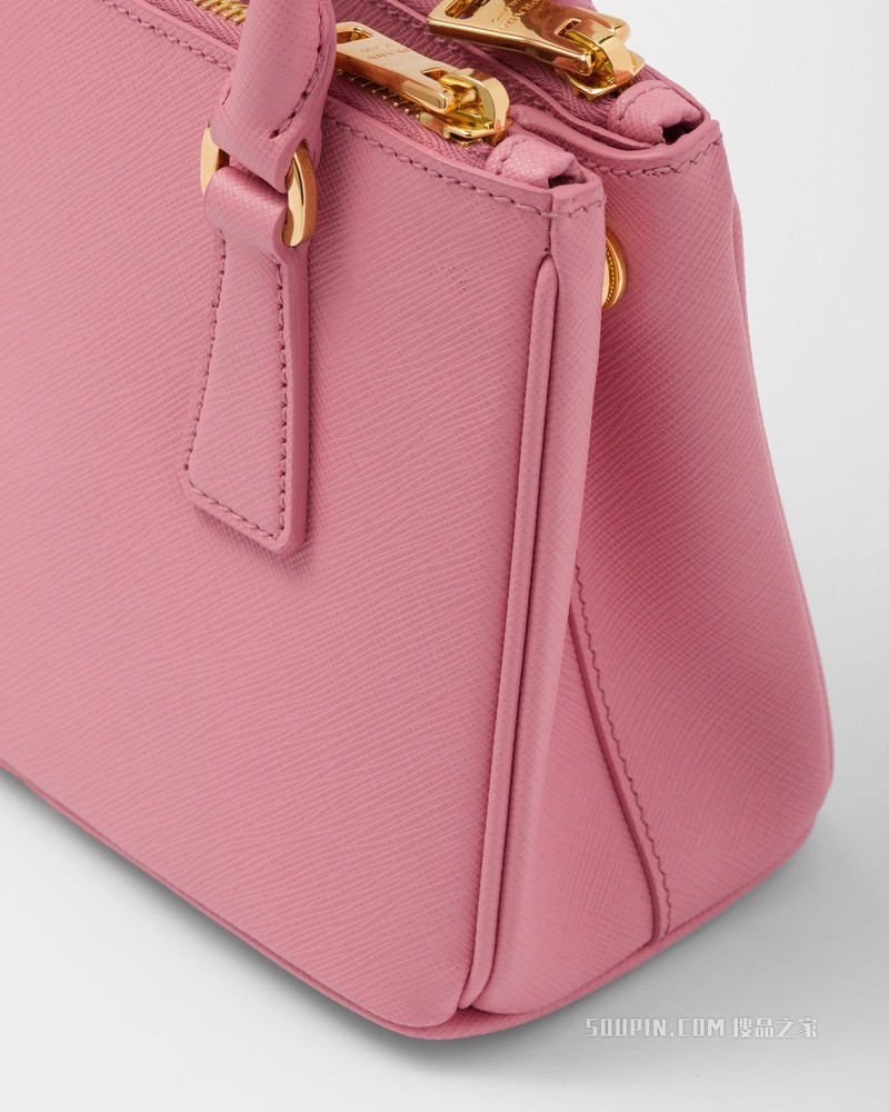 Prada Galleria Saffiano 皮革微型手袋