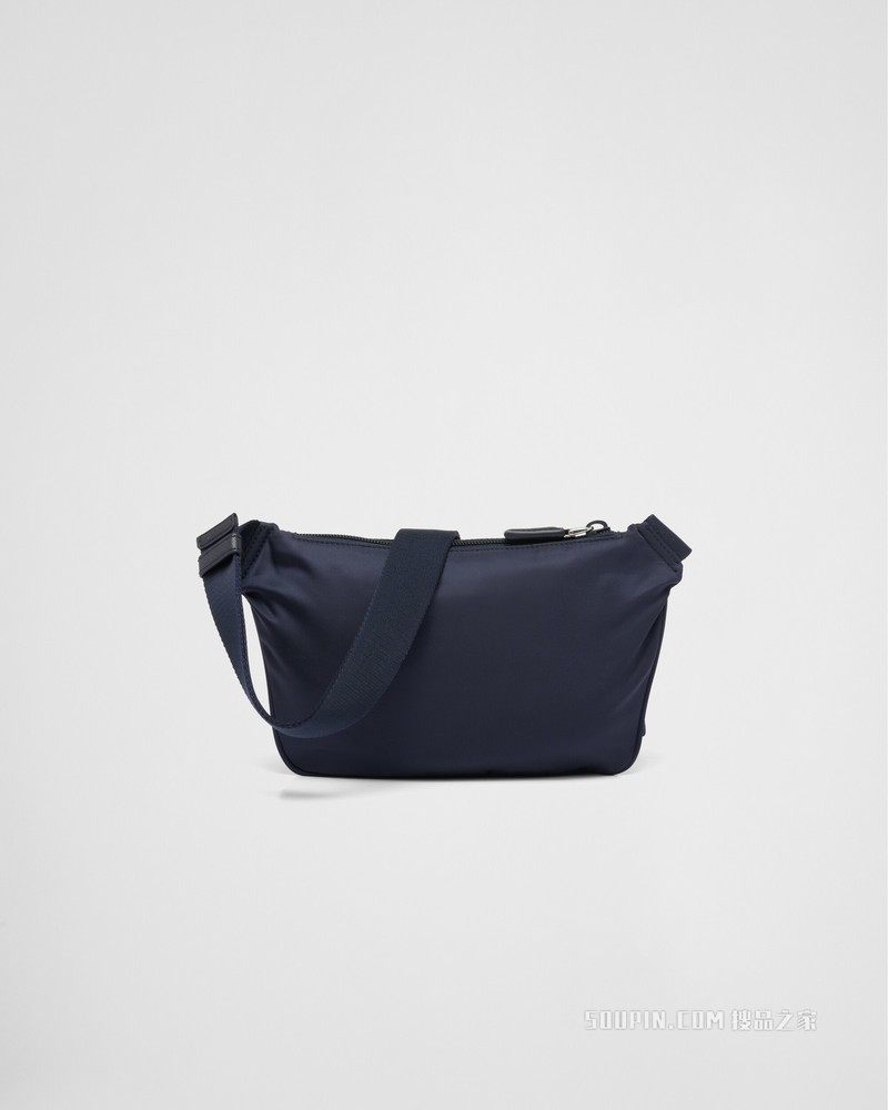 Re-Nylon 再生尼龙和Saffiano 皮革单肩包
