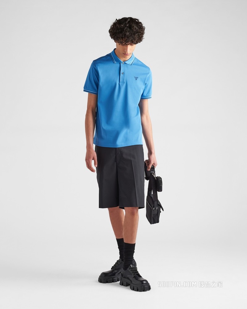 珠地棉Polo衫