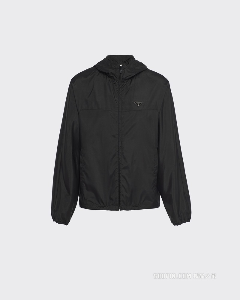 科技丝质织物帽衫