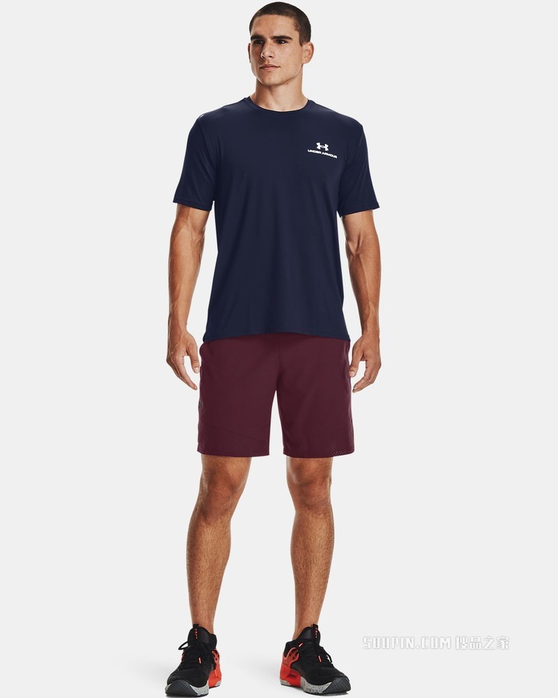 男士UA RUSH Energy短袖T恤