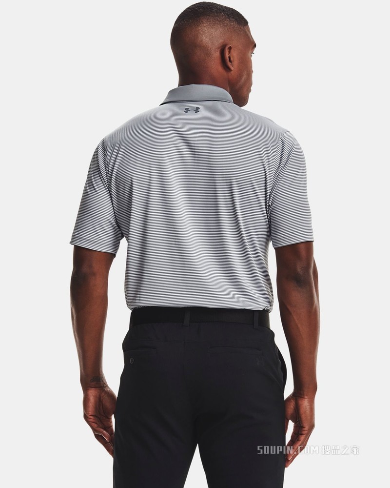 男士UA Performance条纹Polo衫