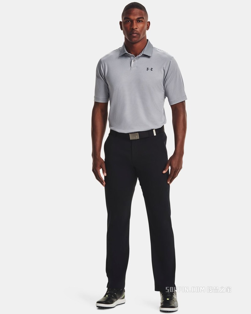 男士UA Performance条纹Polo衫