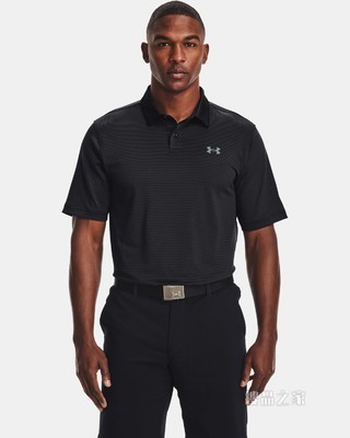 男士UA Performance条纹Polo衫