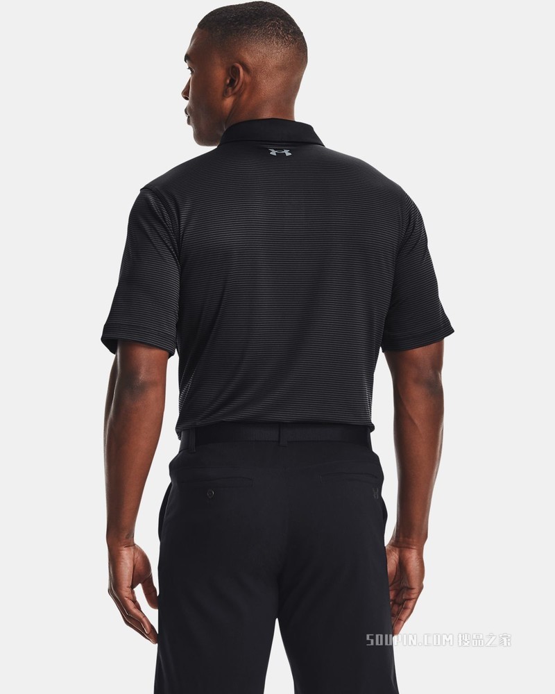 男士UA Performance条纹Polo衫