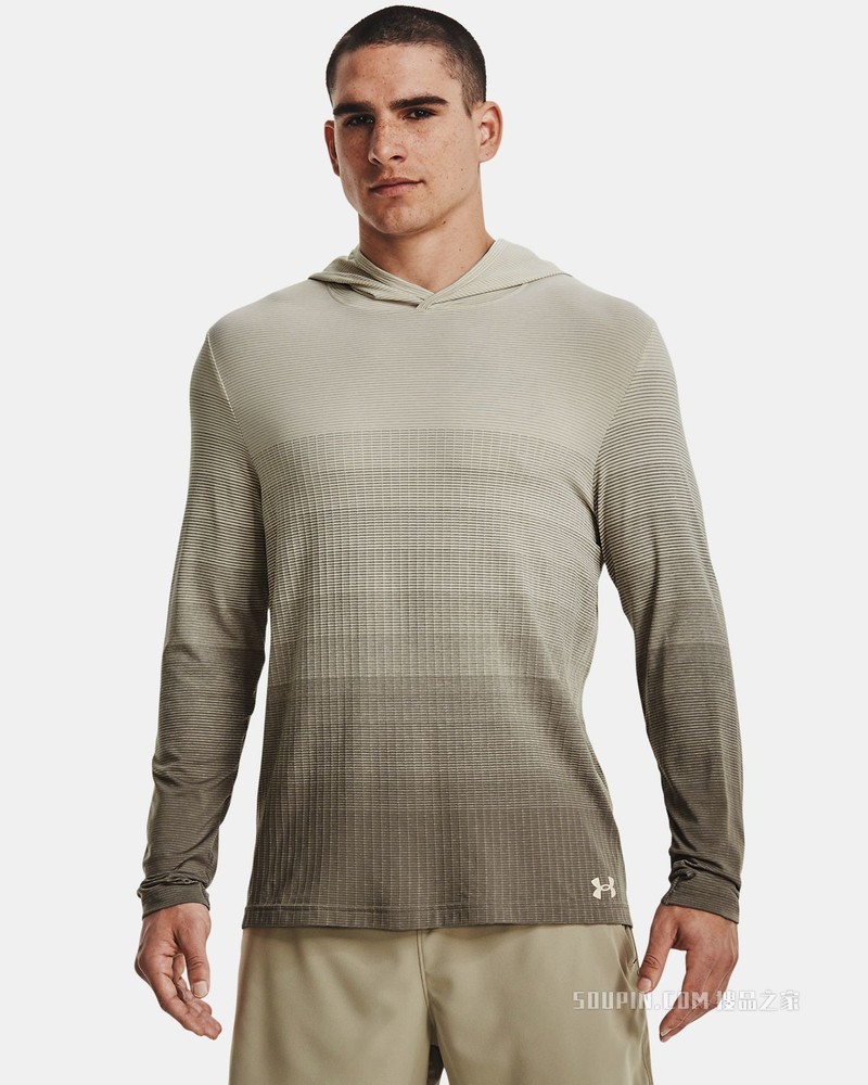 男士UA Seamless Lux连帽上衣