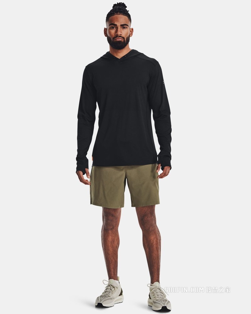 男士UA Iso-Chill Trek户外连帽上衣