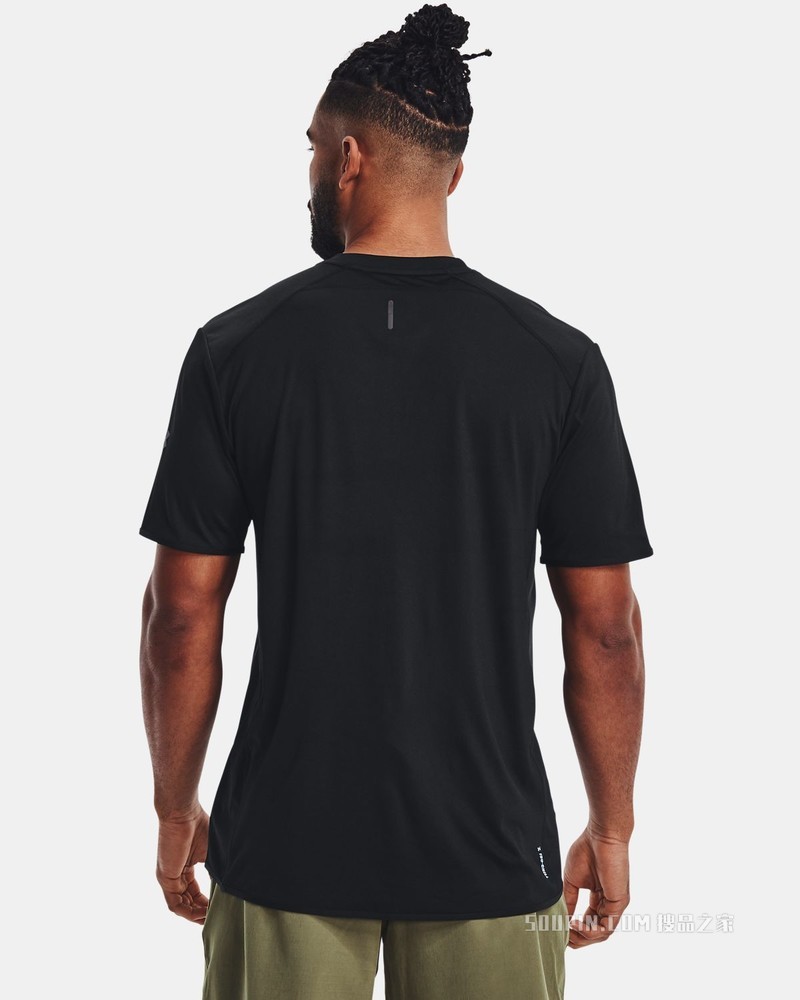 男士UA Iso-Chill Trek户外短袖T恤