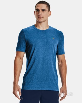 男士UA RUSH Seamless GeoSport短袖T恤