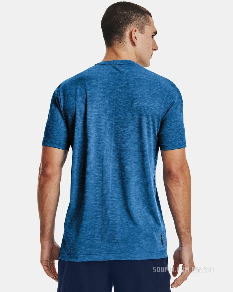男士UA RUSH Seamless GeoSport短袖T恤