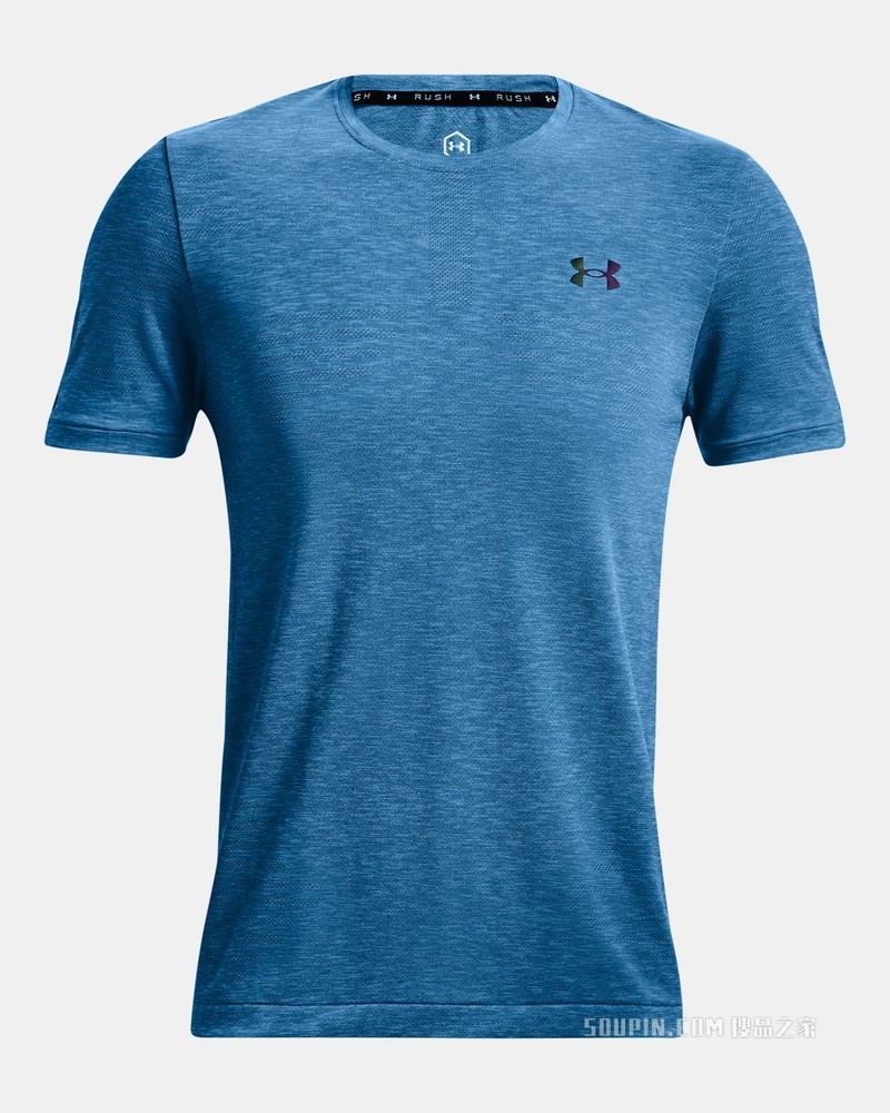 男士UA RUSH Seamless GeoSport短袖T恤