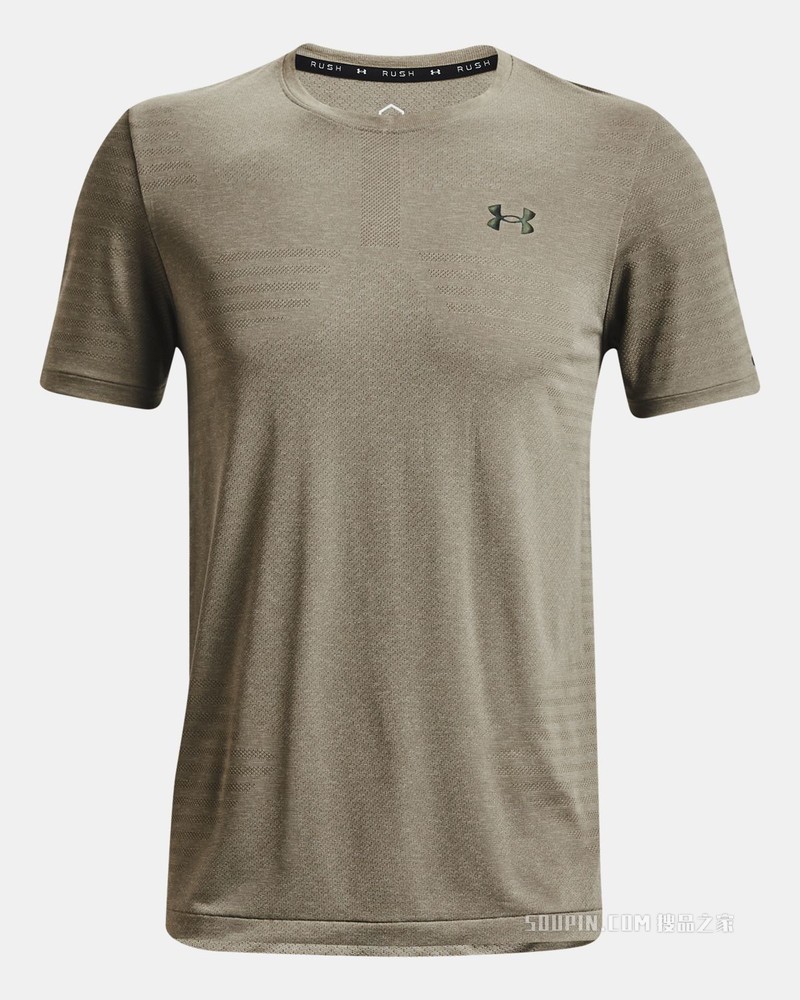 男士UA RUSH Seamless GeoSport短袖T恤