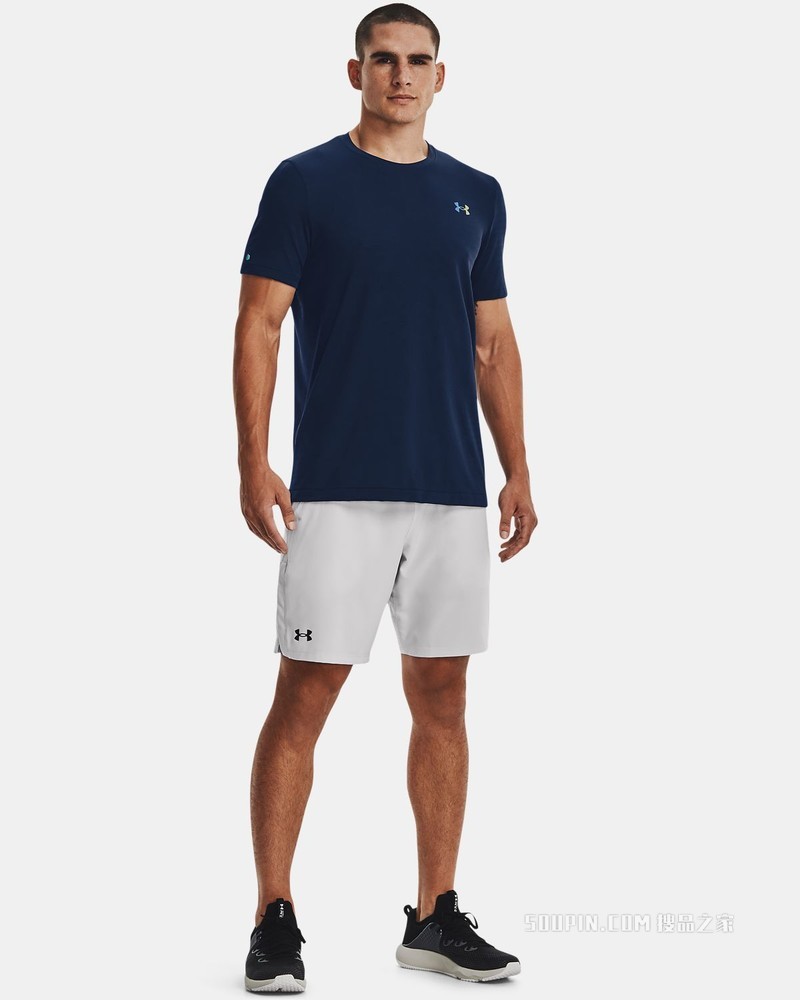 男士UA RUSH Seamless GeoSport短袖T恤