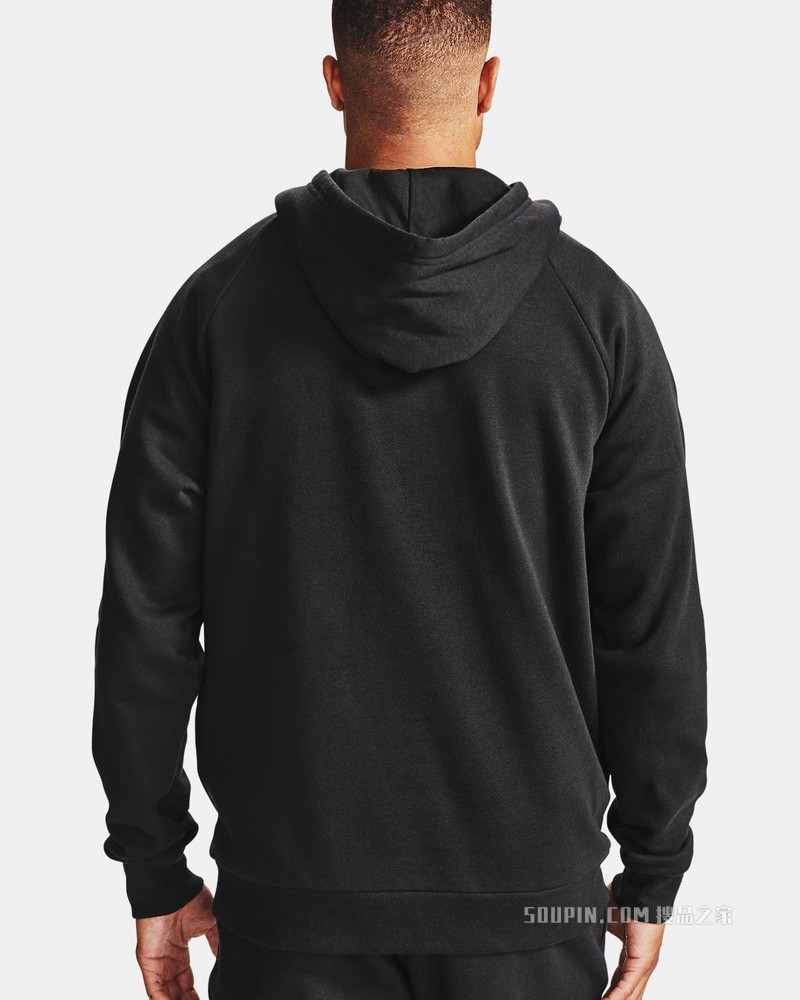 男士UA Rival Cotton连帽上衣