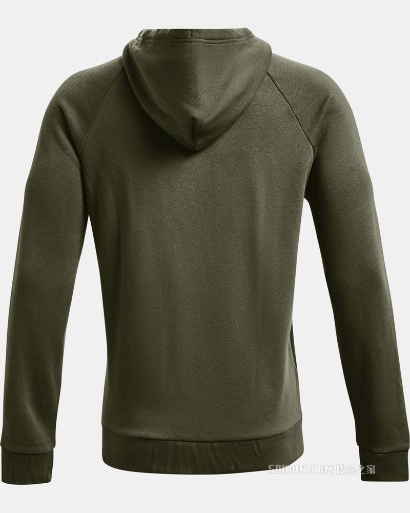 男士UA Rival Cotton连帽上衣