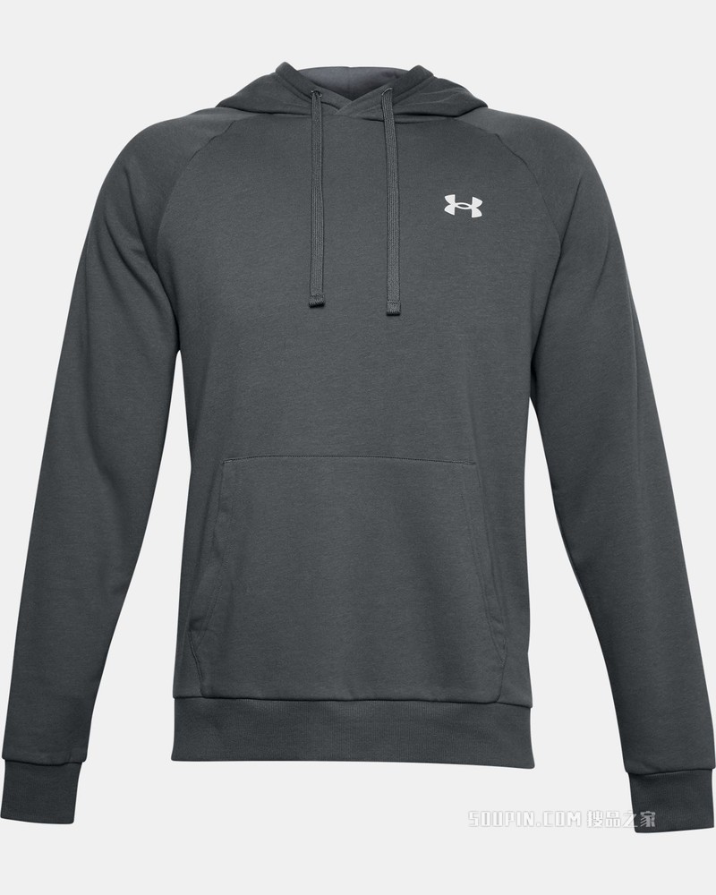 男士UA Rival Cotton连帽上衣