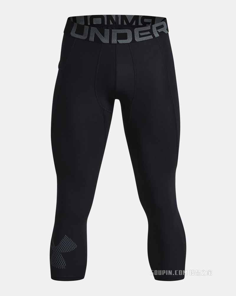 男士HeatGear® Armour Graphic紧身七分裤