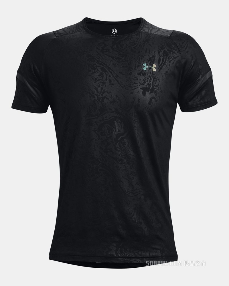 男士UA RUSH 2.0 Emboss短袖T恤