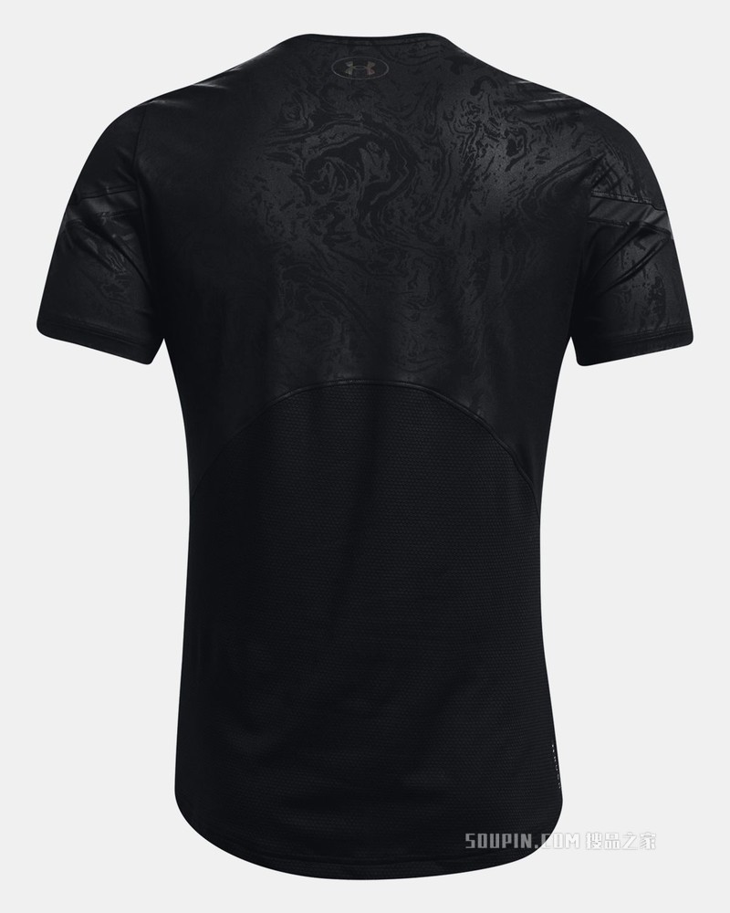 男士UA RUSH 2.0 Emboss短袖T恤