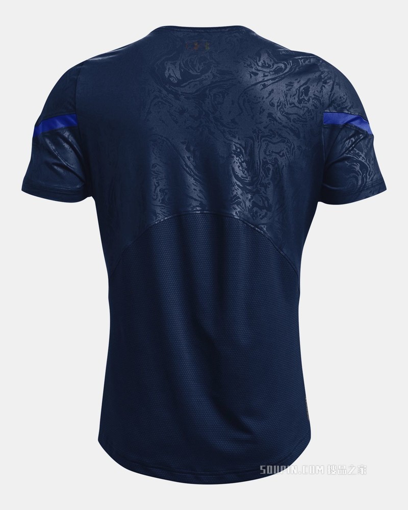 男士UA RUSH 2.0 Emboss短袖T恤