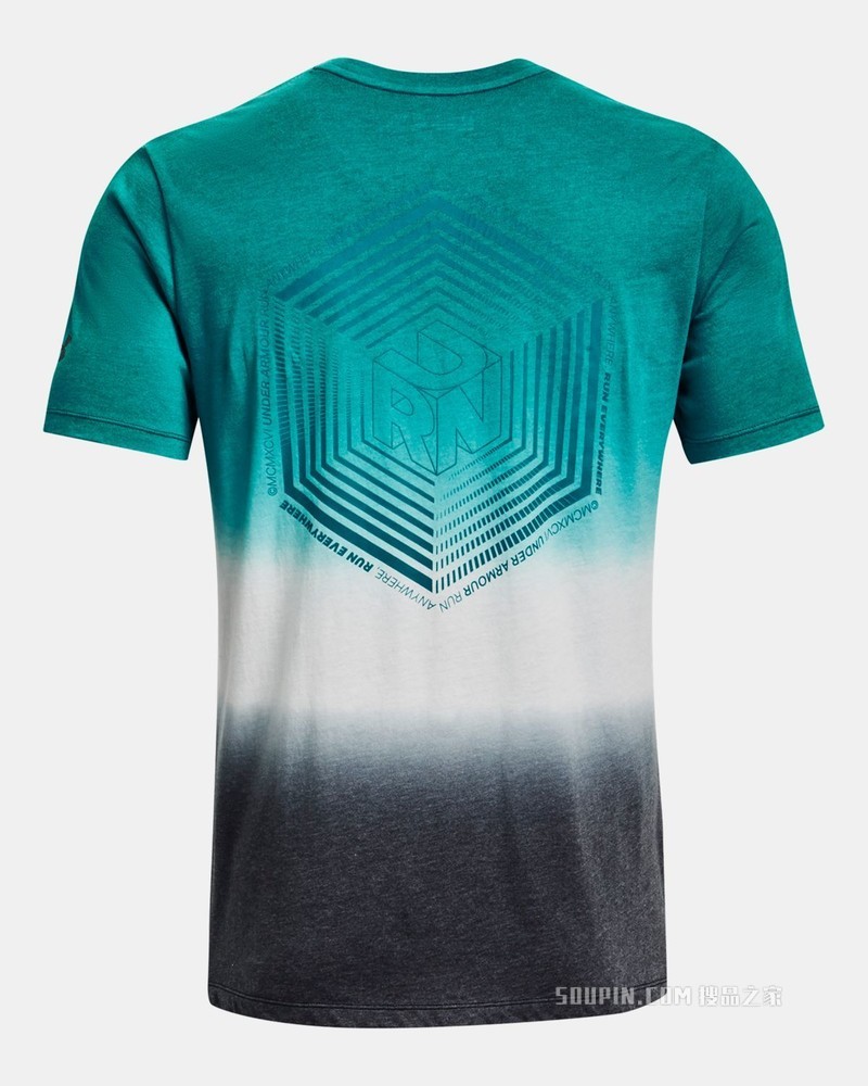 男士UA Anywhere跑步短袖T恤