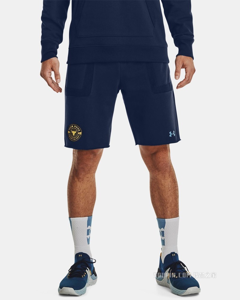 男士Project Rock强森Heavyweight Terry短裤