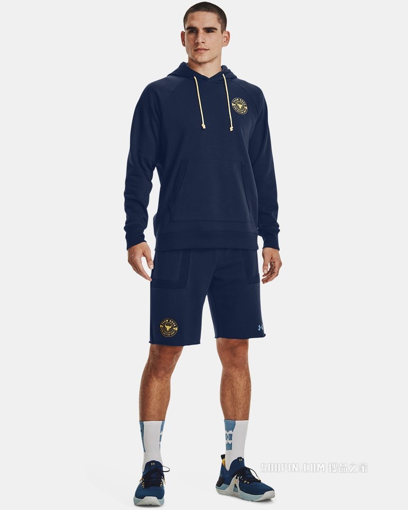 男士Project Rock强森Heavyweight Terry短裤