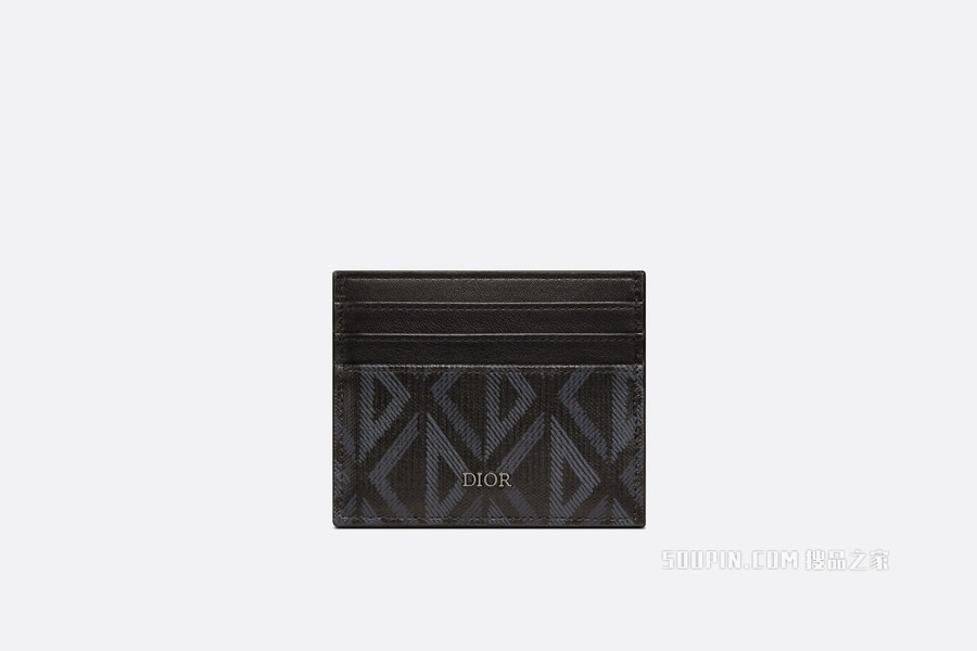 卡夹 黑色帆布 CD Diamond 图案