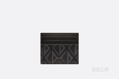 卡夹 黑色帆布 CD Diamond 图案