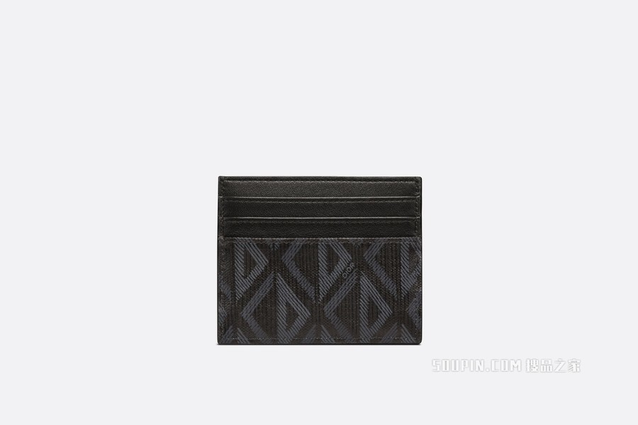 卡夹 黑色帆布 CD Diamond 图案