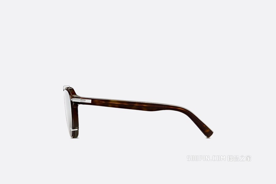 DiorBlackSuit RI 太阳眼镜 棕色渐变玳瑁效果潘托斯镜框