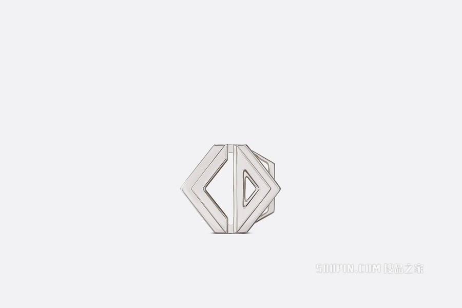 CD Diamond 腰带扣 40 毫米金属覆层黄铜