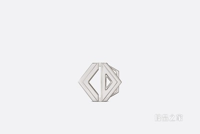 CD Diamond 腰带扣 40 毫米金属覆层黄铜