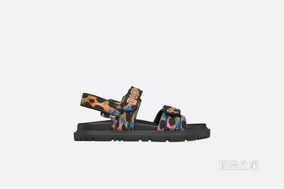 DiorAct 凉鞋 多色桑蚕丝 Mizza 图案