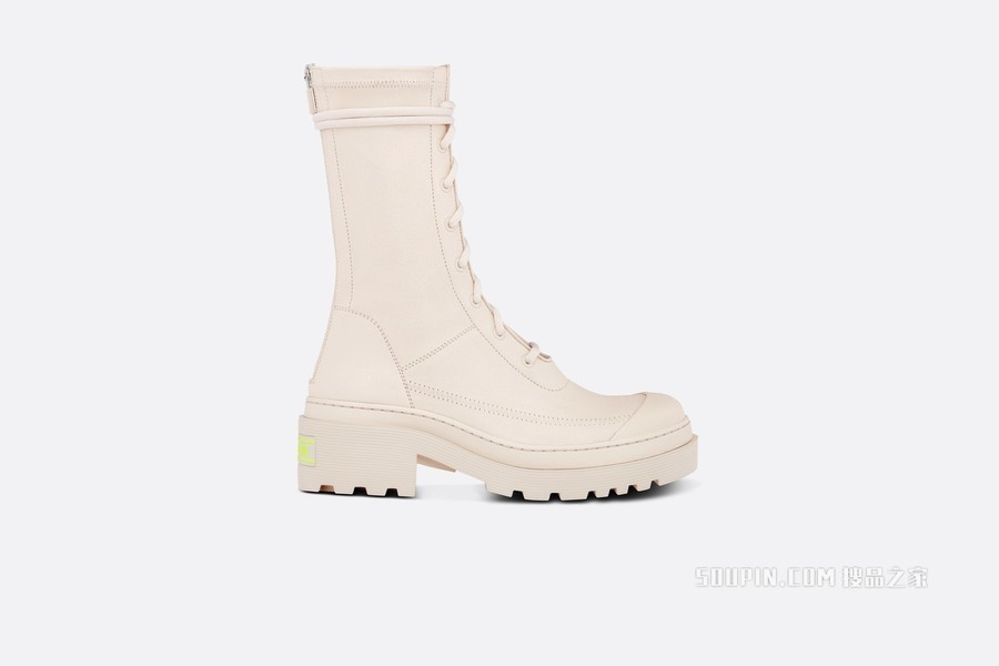 Dior Arcade 及踝靴 白色弹力羊皮革