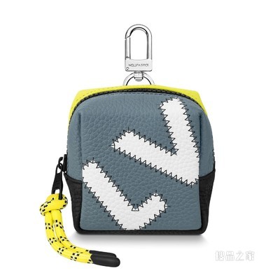 COLOR BLOCKS SQUARED POUCH 挂饰