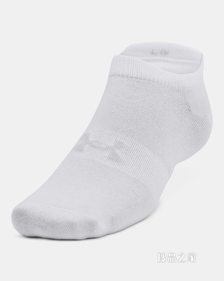 男女同款UA Essential No Show袜—6双装