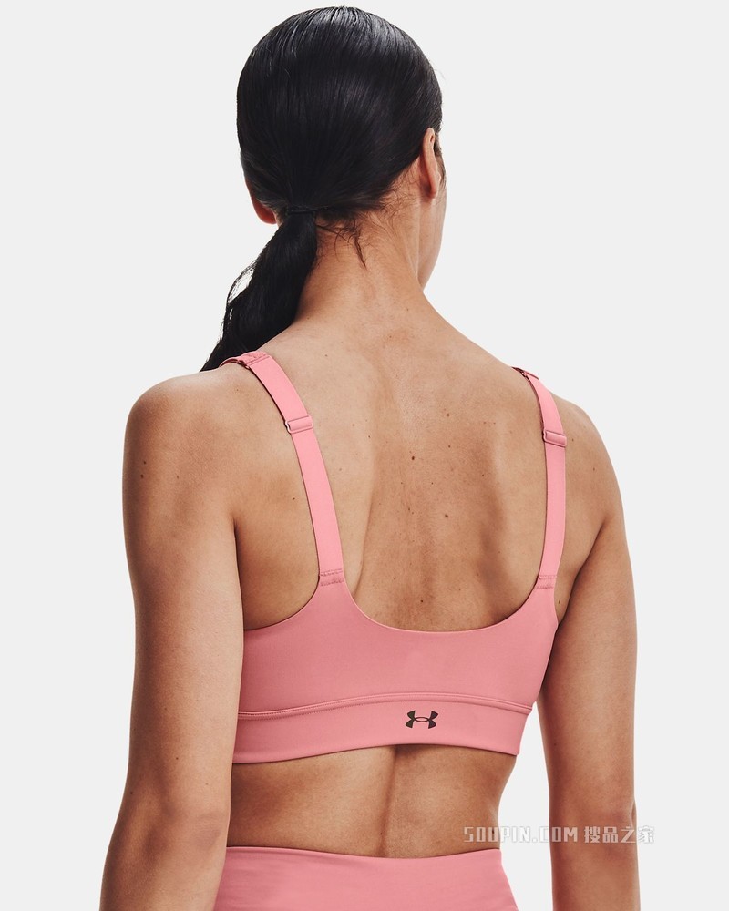 女士UA RUSH运动内衣—中强度