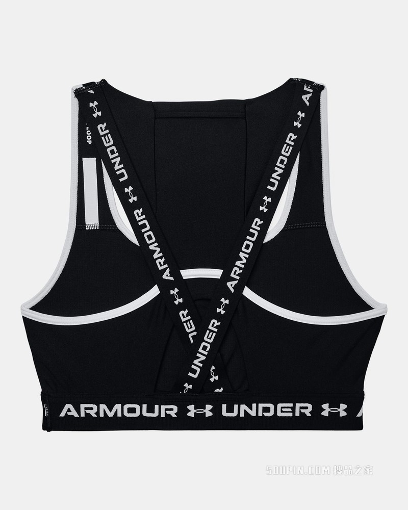 女士Armour Crossback Pocket运动内衣—中强度