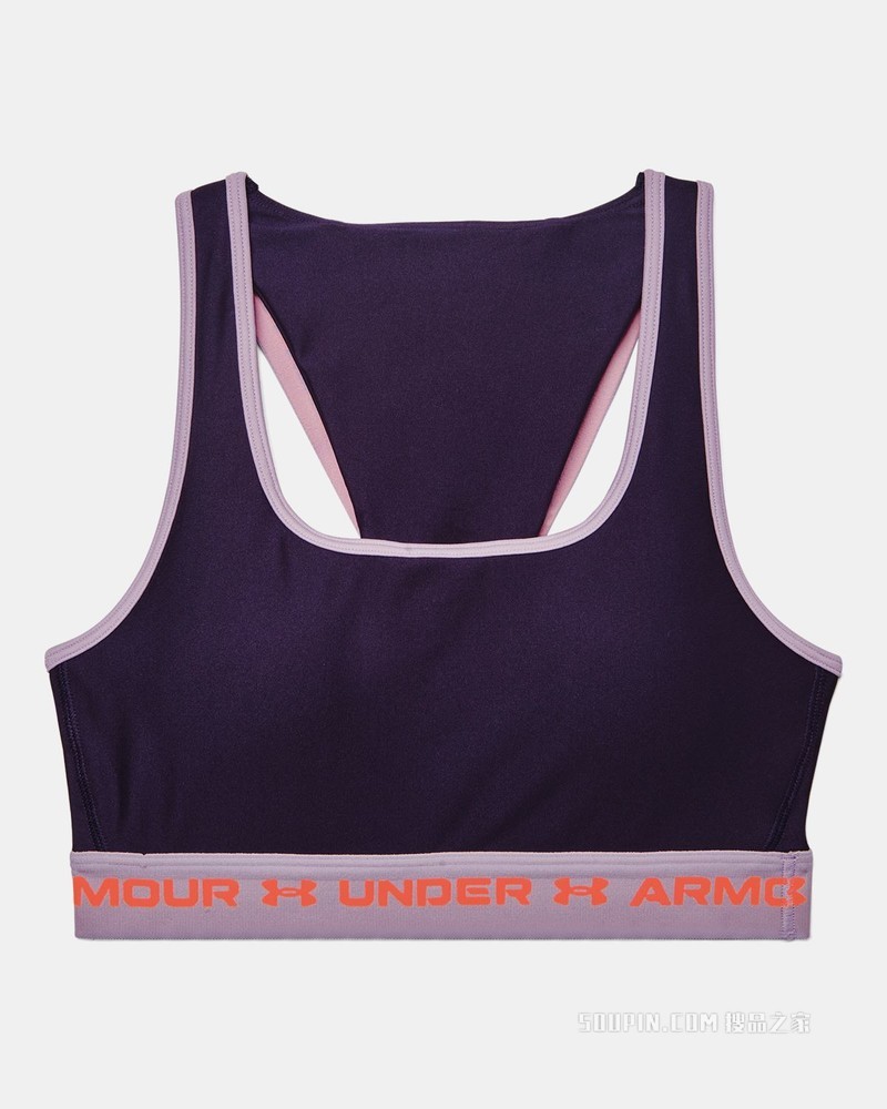 女士Armour Crossback Pocket运动内衣—中强度