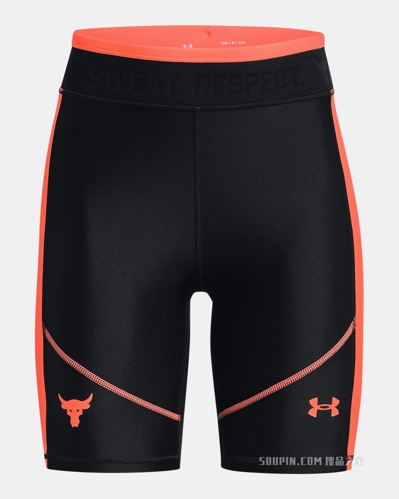 女士Project Rock强森HeatGear® Bike短裤