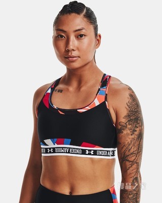 女士Armour Crossback运动内衣—中强度