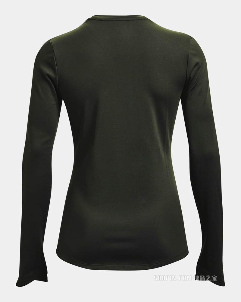 女士UA ColdGear® Cozy Crew圆领运动衣