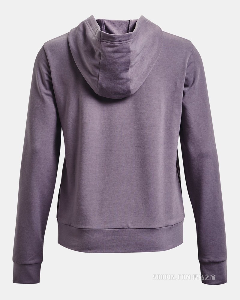 女士UA Rival Terry连帽上衣