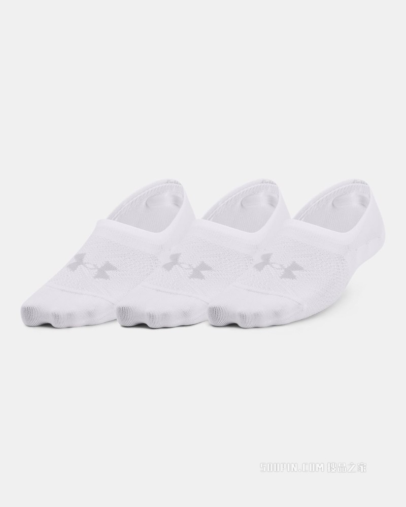 女士UA Breathe Lite Ultra Low Liner袜—3双装