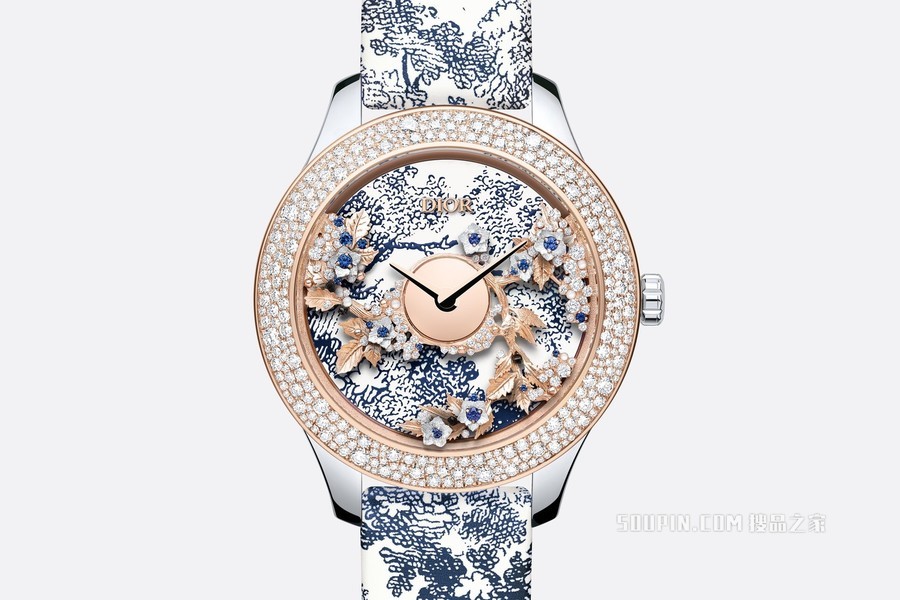 Dior Grand Bal 茹伊印花 直径 36 毫米, 自动上链机芯