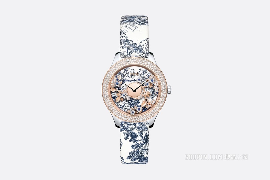 Dior Grand Bal 茹伊印花 直径 36 毫米, 自动上链机芯