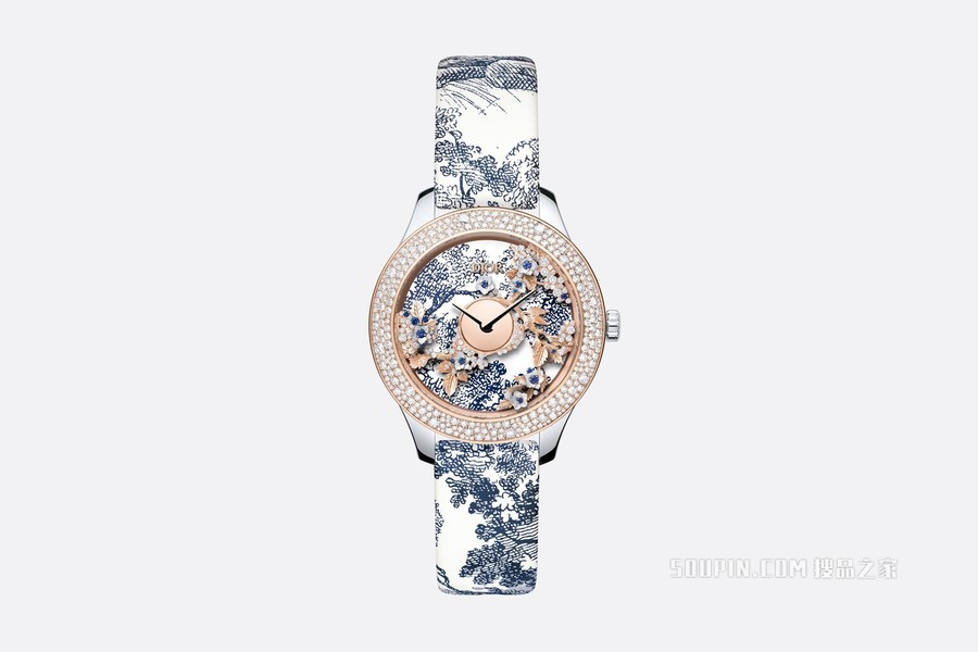 Dior Grand Bal 茹伊印花 直径 36 毫米, 自动上链机芯