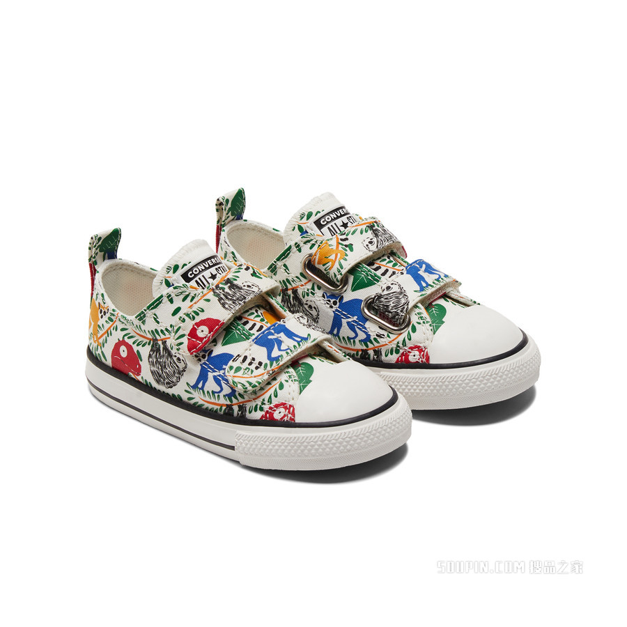 【婴童】All Star 2V魔术贴婴童运动鞋 中性 白色