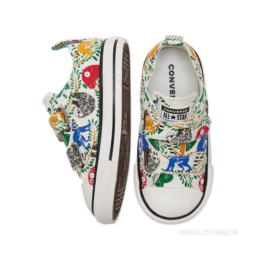 【婴童】All Star 2V魔术贴婴童运动鞋 中性 白色